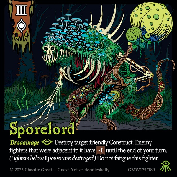 Sporelord - illustrated by Doodleskelly