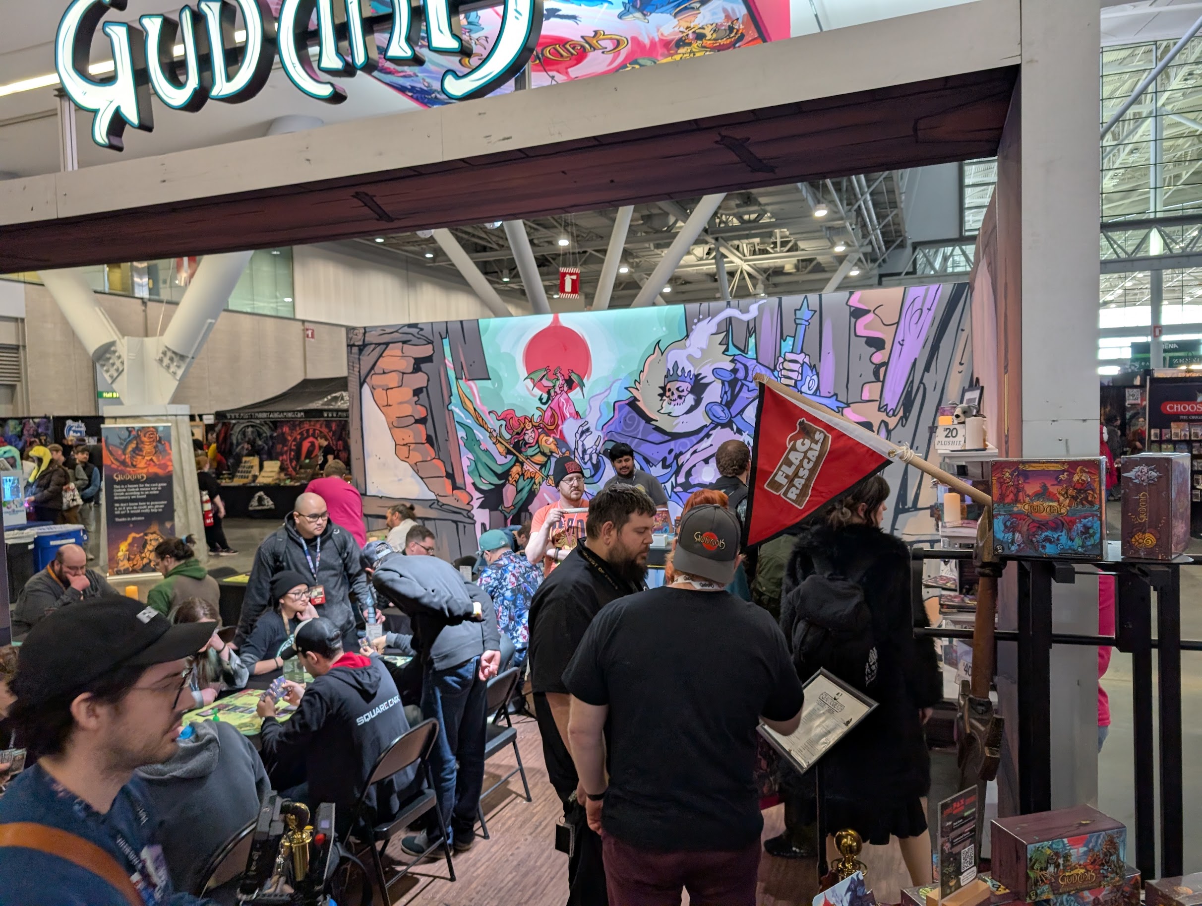 Gudnak booth at PAX