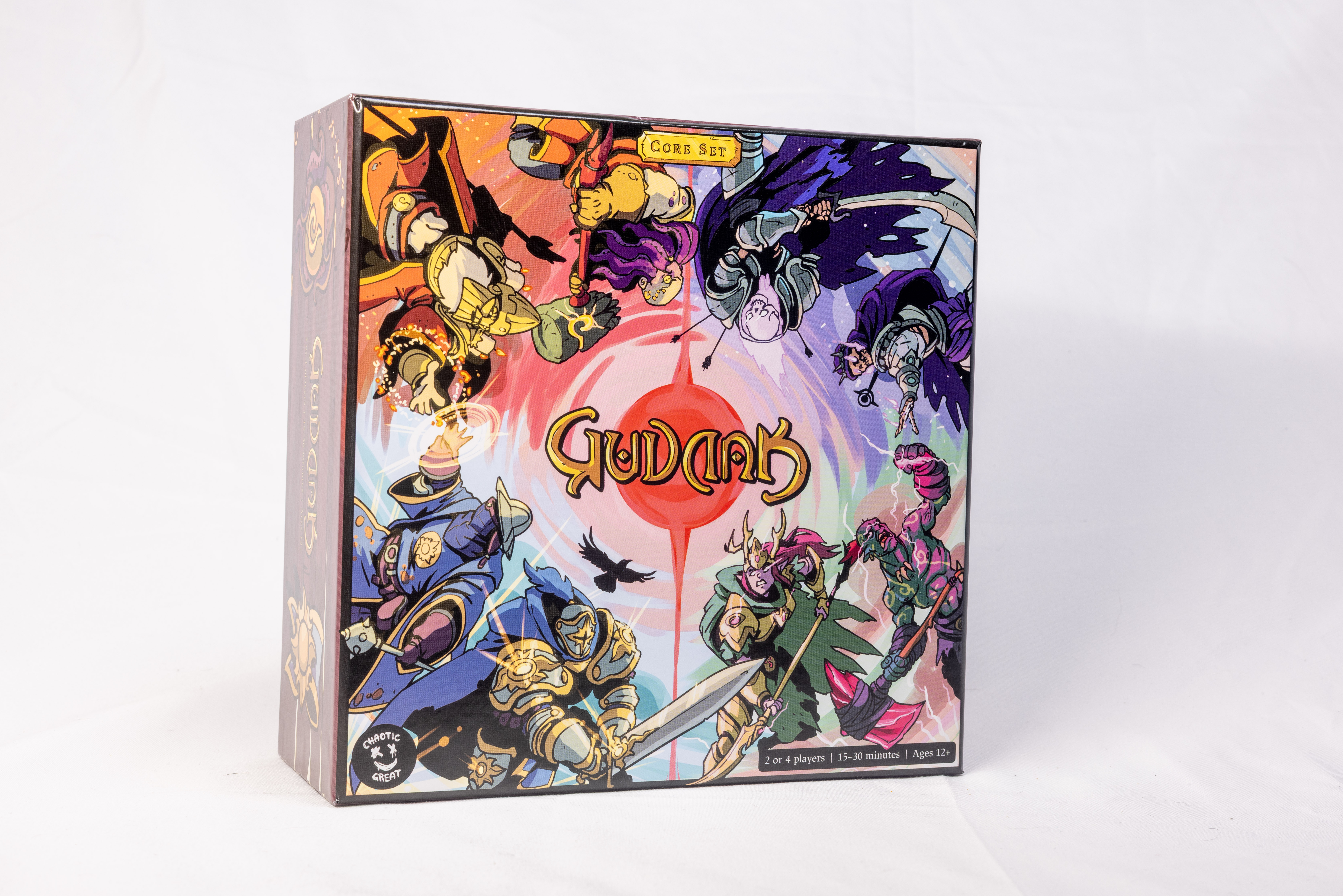 Angled view of the Gudnak Core Set box